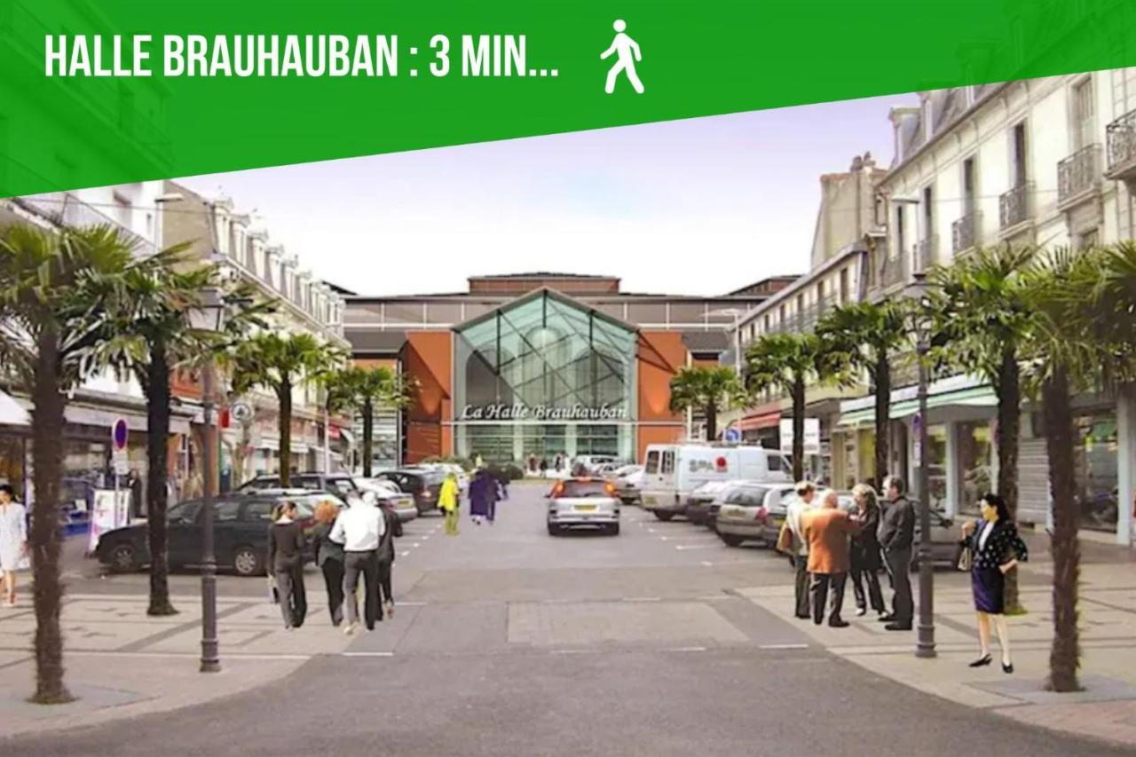 Le Voltaire -2 Chambres- 70M2- Hypercentre-Parking-Wifi Fibre- Nouvelle Literie Tarbes Dış mekan fotoğraf